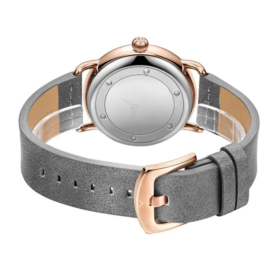 MINIMALISTISCHE HERRENUHR LEGACY MANNVIK MIT LEDERARMBAND