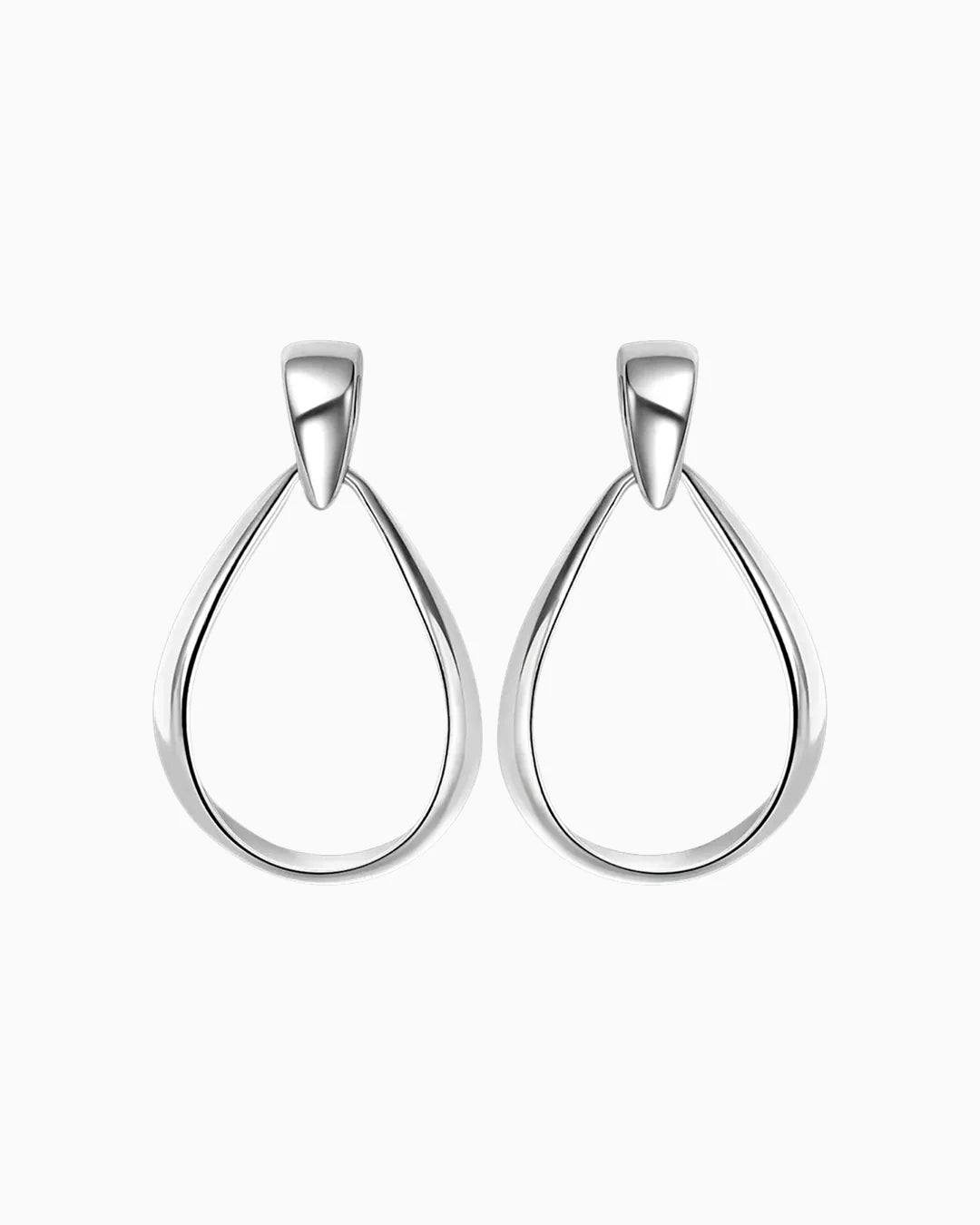 Brincos Conexão Prata em Prata 925