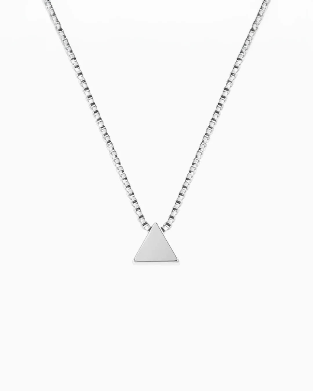 Colar Triângulo em Prata 925