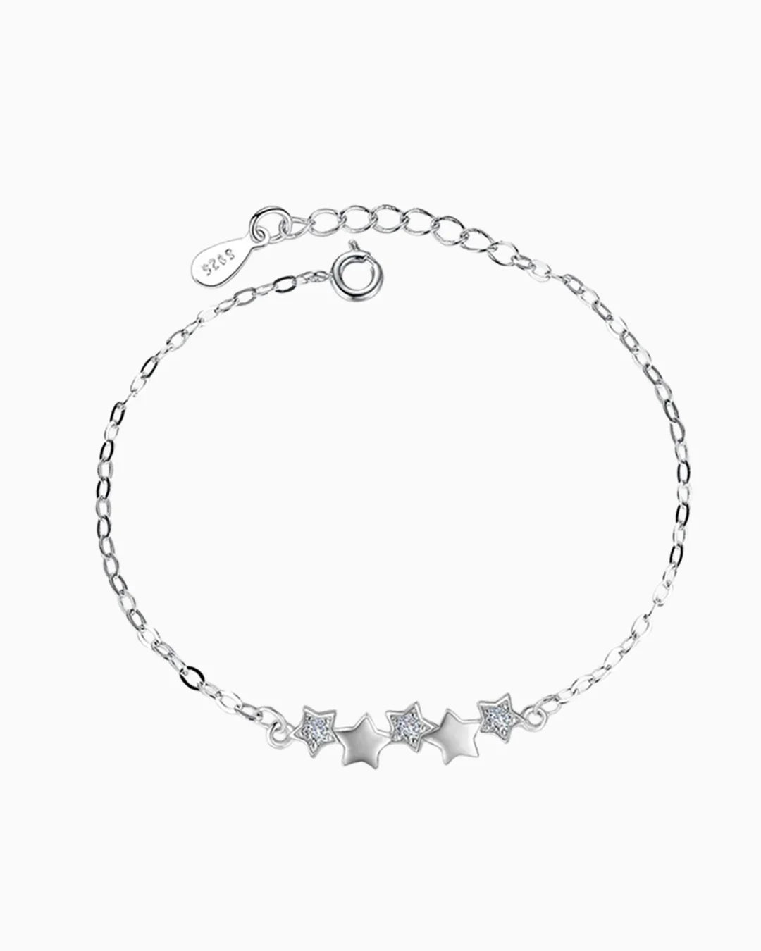 Pulseira União Estelar em Prata 925