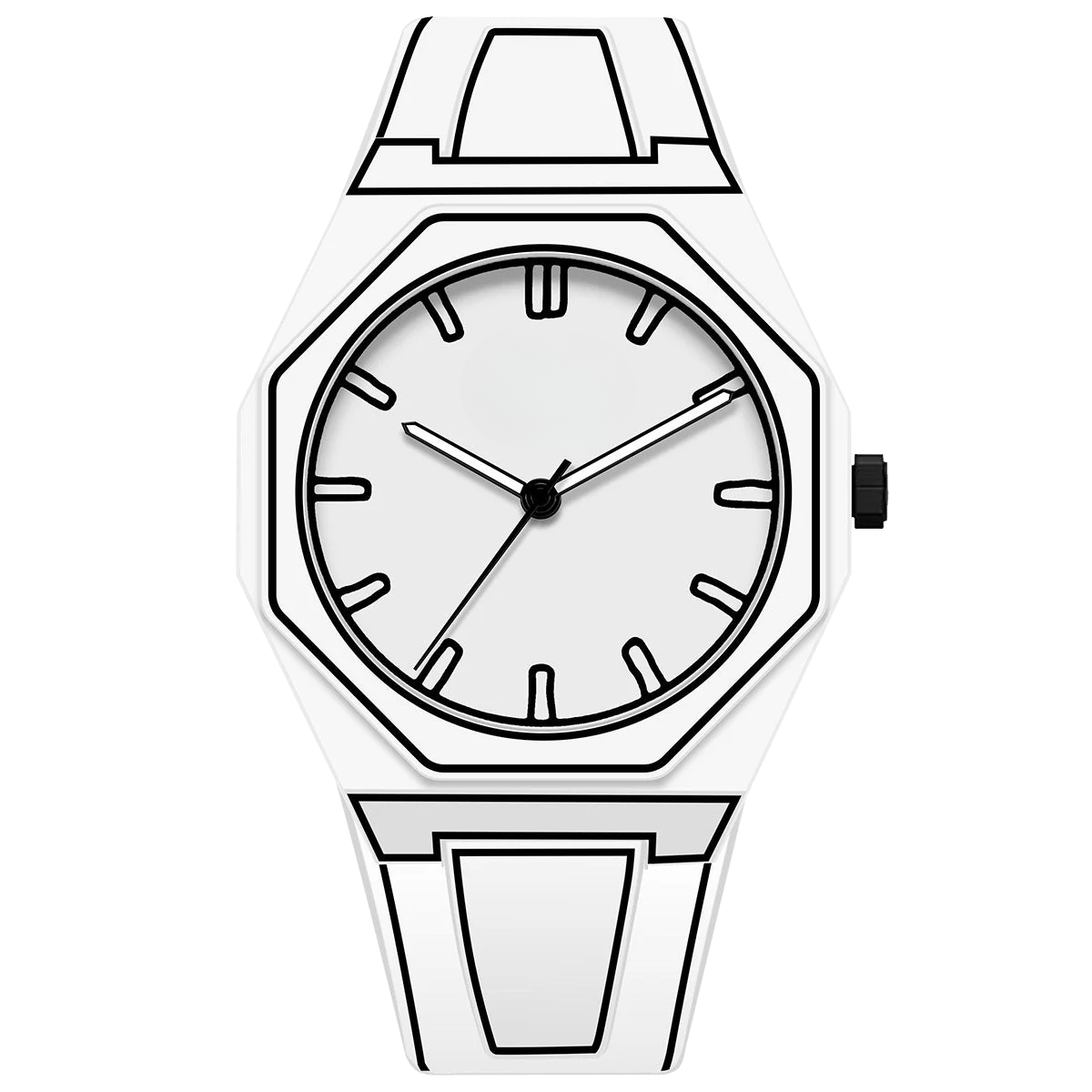 HERRENUHR MANNVIK KIVA SKELETT