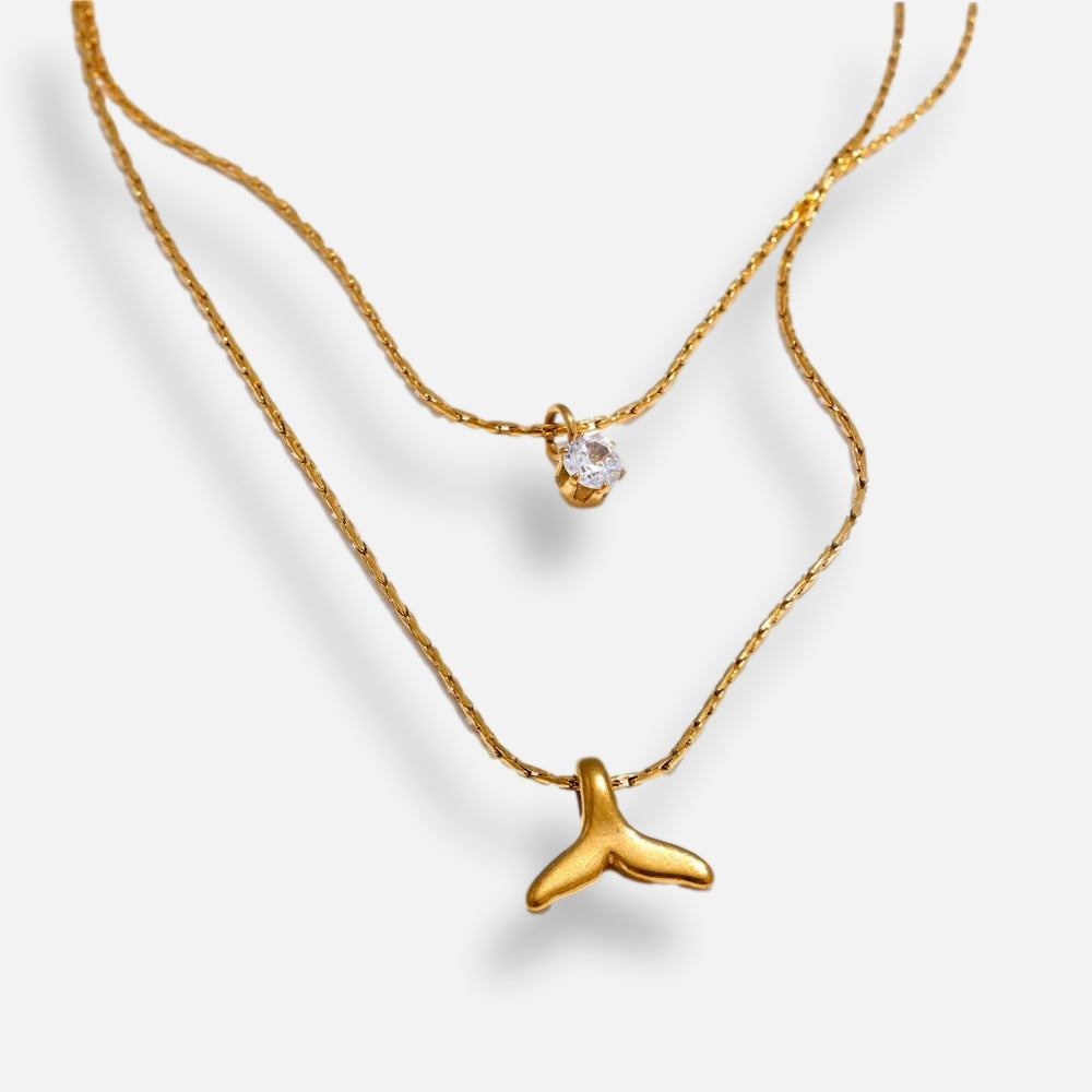 Colar Ponto de Luz Sereia Luana