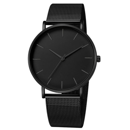 SET MIT 2 MINIMALISTISCHEN HERRENUHREN