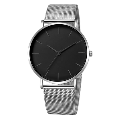 SET MIT 2 MINIMALISTISCHEN HERRENUHREN