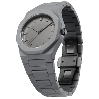 HERRENUHR MILANO PHANTOM GRAU